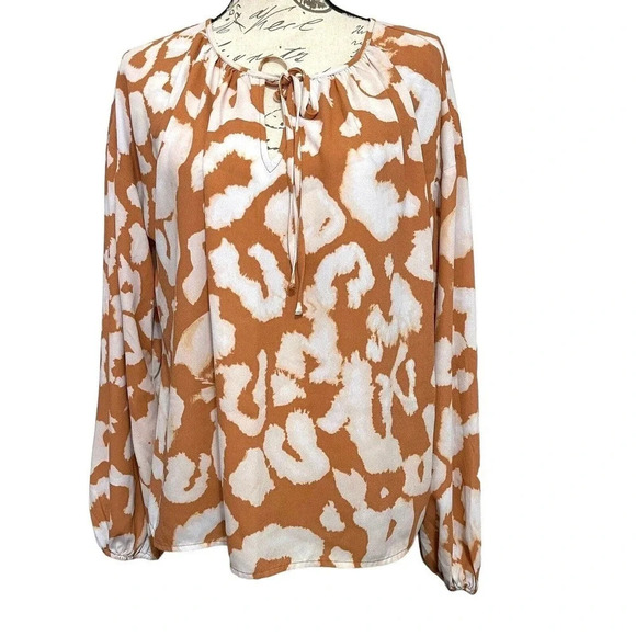 Elizabeth and James Boho Peasant Top Size Large - Picture 8 of 8